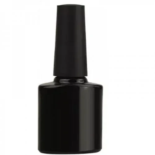 Nagellack - Gel Lack Flasche schwarz leer 7,3ml